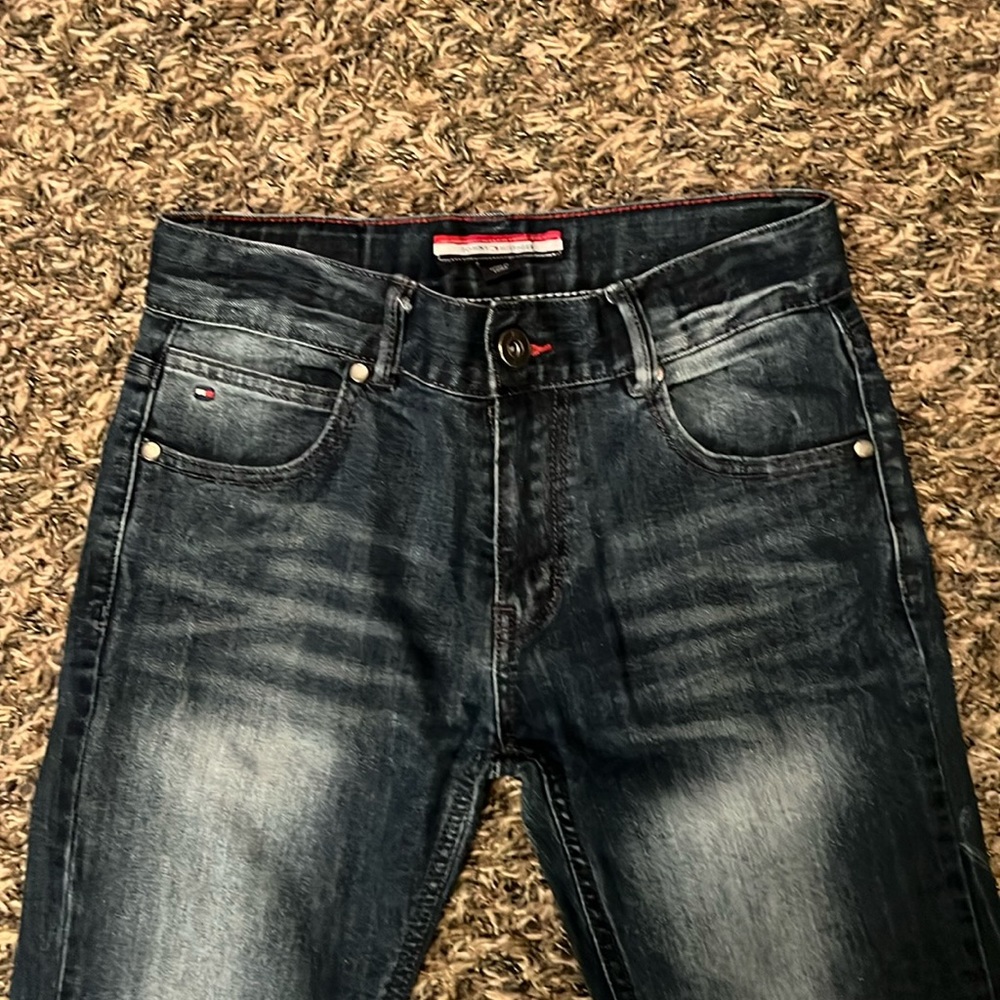 Boys Size 12 Tommy Hilfiger JeancSise 112 w/ adjustable waist